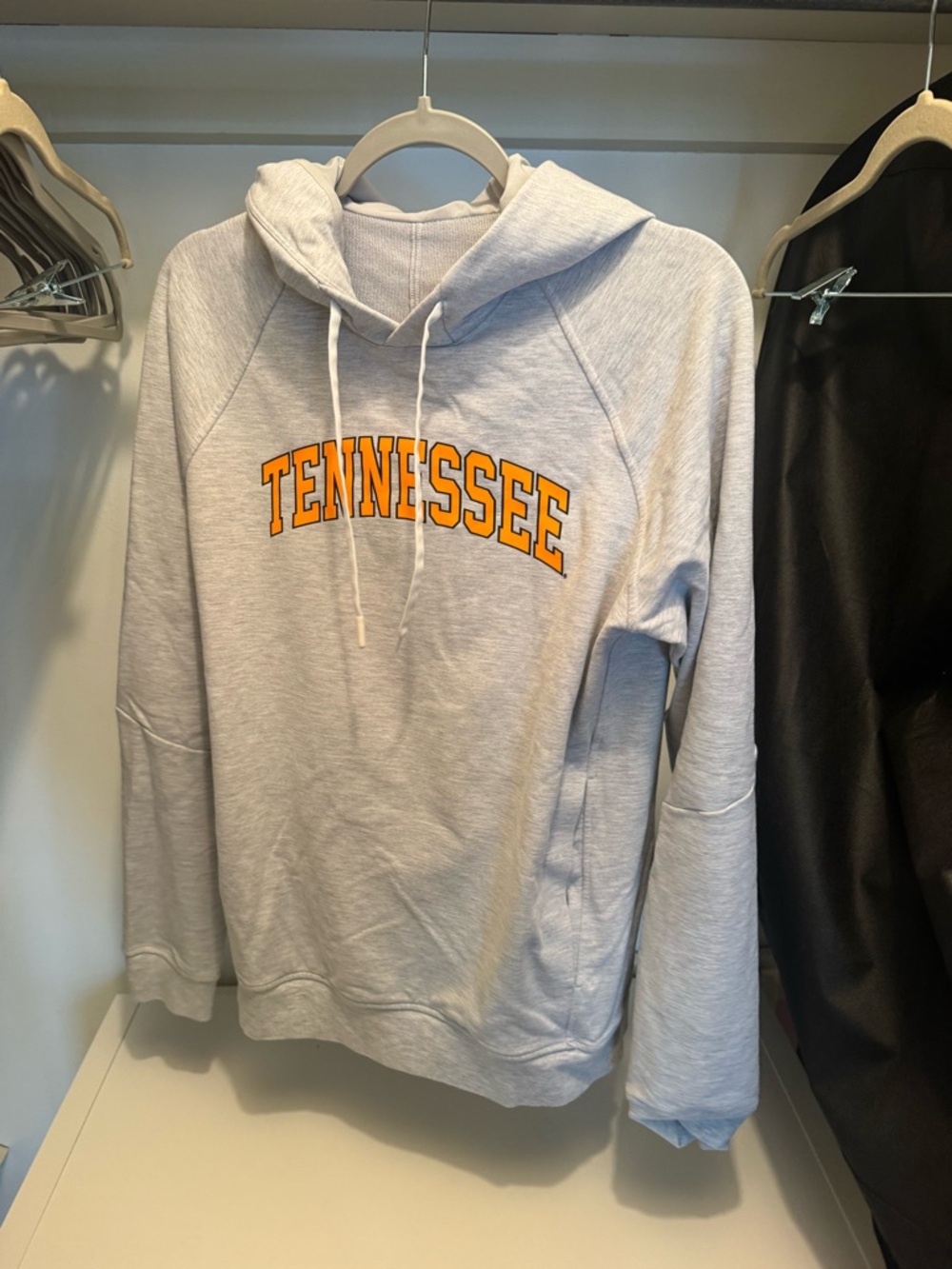 Lululemon University of Tennessee Arch Logo Hooded Sweatshirt - Gray Orange